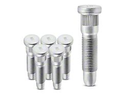 Front Wheel Stud Set; M14x1.50; Set of 6 (01-10 Silverado 3500 HD)
