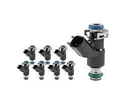 Fuel Injector Kit; Set of 8; Black (10-19 6.0L Silverado 3500 HD)