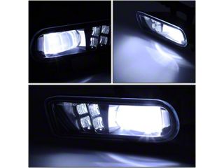 NIXON OFFROAD Smoke Fog Lights For 2007-2014 Chevy Silverado 1500 2500 3500 – DOT/SAE Certified