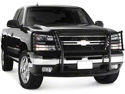 Grille Guard; Black (15-19 Silverado 3500 HD)