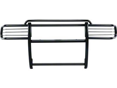 Grille Guard; Gloss Black (15-19 Silverado 3500 HD)