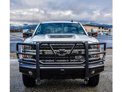 Westin HDX Bandit Front Bumper; Textured Black (15-19 Silverado 3500 HD)