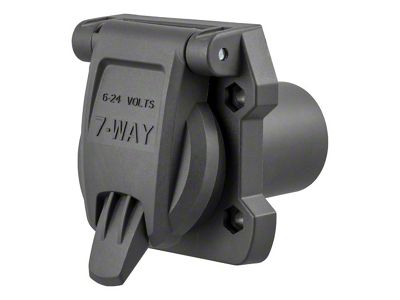 Heavy-Duty Replacement OE 7-Way RV Blade Socket (07-25 Silverado 3500 HD)