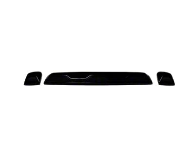 Heavy Duty White LED Cab Roof Lights; Smoked Lens (20-25 Silverado 3500 HD)
