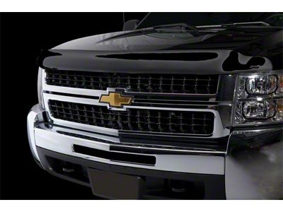 Vigilante Premium Hood Protector; Smoke (07-10 Silverado 3500 HD)