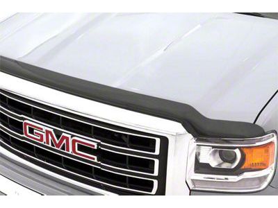 Hoodflector Hood Shield; Dark Smoke (15-19 Silverado 3500 HD)