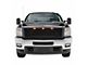 Impulse Upper Replacement Grille with Amber LED Lights; Matte Black (11-14 Silverado 3500 HD)