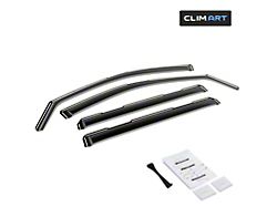 in-Channel Window Deflectors (20-26 Silverado 3500 HD Crew Cab)