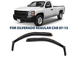 in-Channel Window Deflectors (07-14 Silverado 3500 HD Regular Cab)