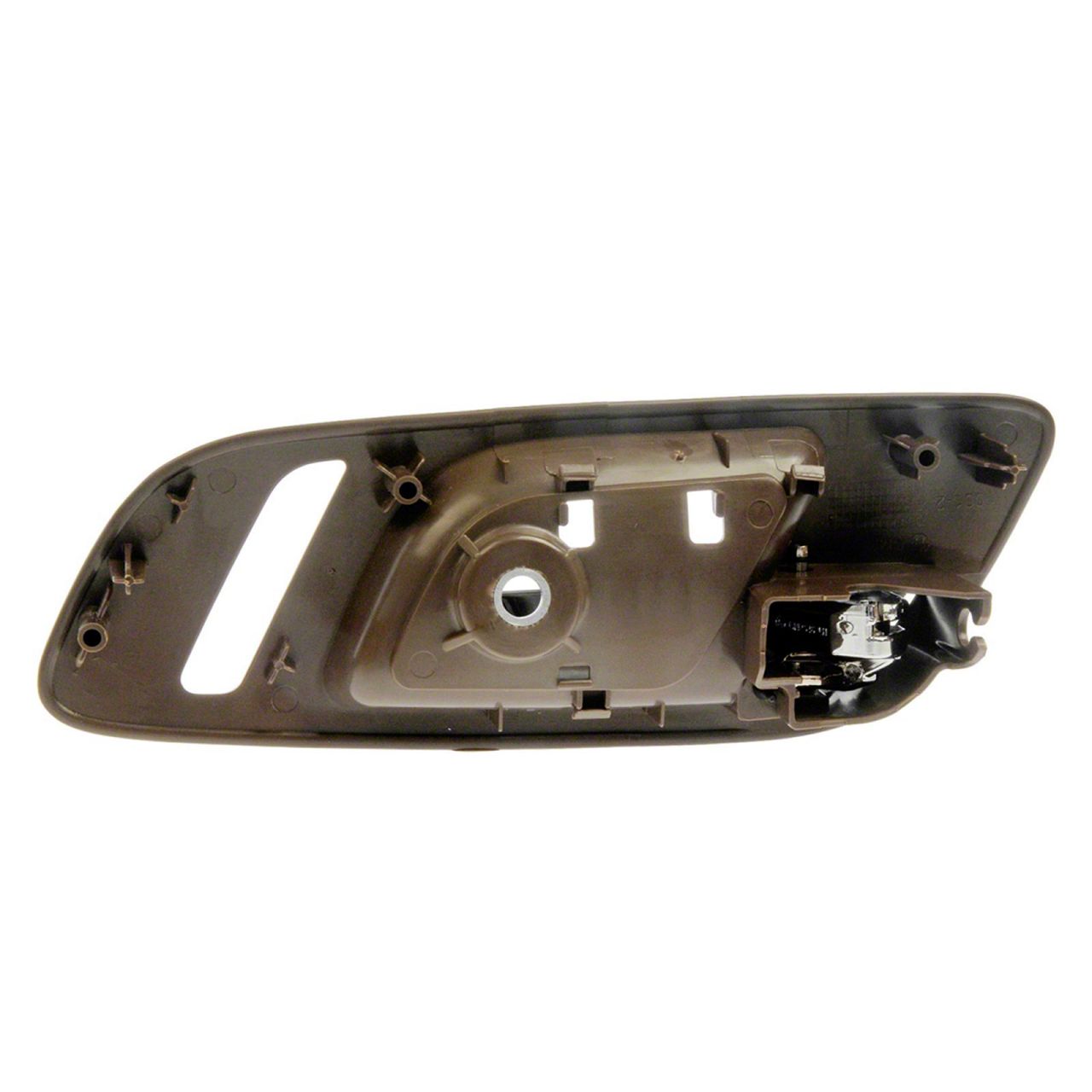 thumbnail image 2 of AM Autoparts Front Left Inside Door Handle – Cashmere & Chrome – With Heated Seat – For Chevy GMC Trucks (2007-2014) 2 of 4