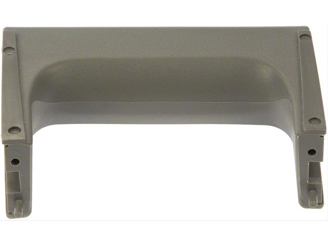 Interior Door Pull Handle; Front and Rear Right; Titanium; With Manual Windows (07-13 Silverado 3500 HD Extended Cab)