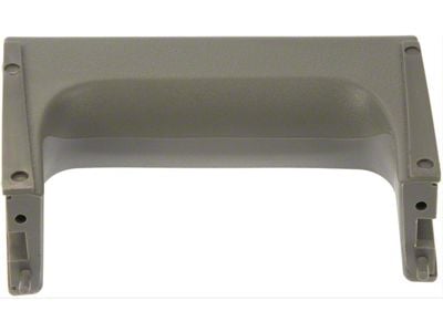 Interior Door Pull Handle; Front and Rear Right; Titanium; With Manual Windows (07-13 Silverado 3500 HD Extended Cab)