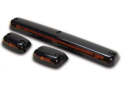 LED Hi-5 Cab Roof Light Kit; Amber (07-14 Silverado 3500 HD)