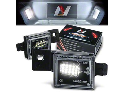 LED License Plate Lights (15-19 Silverado 3500 HD)