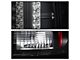 LED Tail Lights; Black Housing; Clear Lens (07-14 Silverado 3500 HD)
