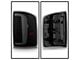 LED Tail Lights; Black Housing; Smoked Lens (15-19 Silverado 3500 HD)