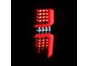 LED Tail Lights; Gloss Black Housing; Dark Smoked Lens (07-14 Silverado 3500 HD)