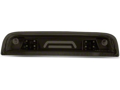 LED Third Brake Light; Black (15-19 Silverado 3500 HD w/ Cargo Light)