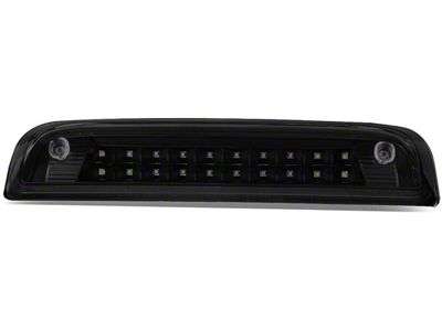 LED Third Brake Light; Black Smoked (15-19 Silverado 3500 HD w/ Cargo Light)