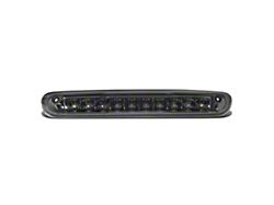 LED Third Brake Light with Cargo Light; Chrome Housing; Smoked Lens (07-14 Silverado 3500 HD)