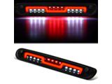 LED Third Brake Light with Sequential Brake Lights; Black Housing; Smoked Lens (07-14 Silverado 3500 HD)