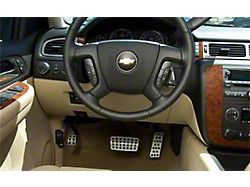 Putco Liquid Pedal Covers; Track Design (07-19 Silverado 3500 HD)