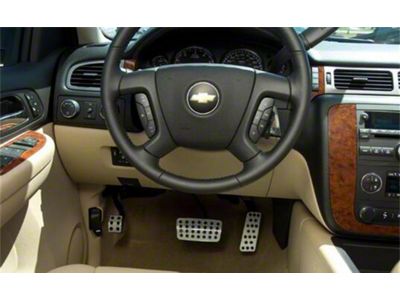 Putco Liquid Pedal Covers; Track Design (07-19 Silverado 3500 HD)