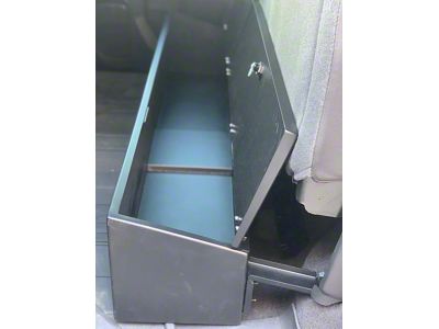 Lockable Rear Under Seat Storage (20-24 Silverado 3500 HD Crew Cab)