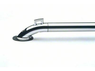 Putco Locker Side Bed Rails; Stainless Steel (20-25 Silverado 3500 HD w/ 6.90-Foot Standard Box)