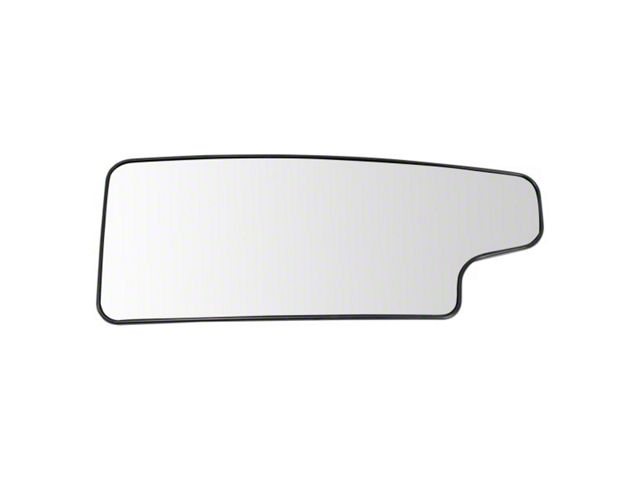 Lower Towing Mirror Glass; Passenger Side (20-21 Silverado 3500 HD)