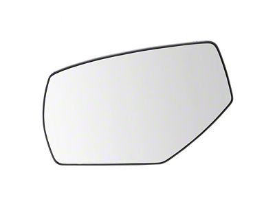 Manual Spotter Glass Mirror Glass; Driver Side (15-19 Silverado 3500 HD)