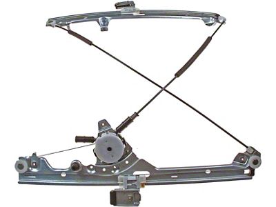 Manual Window Regulator; Front Driver Side (2007 Silverado 3500)