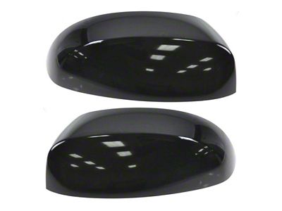 Mirror Caps; Paint to Match Black (07-13 Silverado 3500 HD)