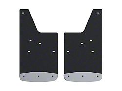 Textured Rubber Mud Guards; Front; 12-Inch x 23-Inch (20-25 Silverado 3500 HD)