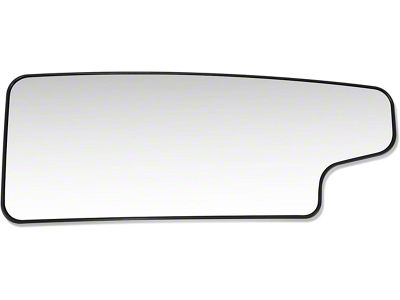 OE Style Lower Towing Mirror Glass; Driver Side (20-25 Silverado 3500 HD)