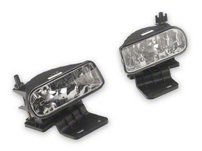 OE Style Replacement Fog Lights; Clear (01-02 Silverado 3500 HD)