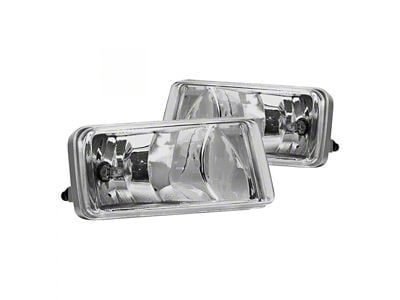 OE Style Replacement Fog Lights; Clear (07-14 Silverado 3500 HD)