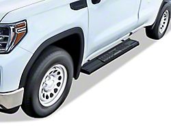 OE Style Running Boards; Black (20-26 Silverado 3500 HD Regular Cab)