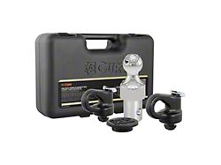 OEM Puck System 2-5/16-Inch Gooseneck Ball and Safety Chain Anchor Kit (16-26 Silverado 3500 HD)