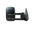 OEM Style Extendable Manual Towing Mirror; Passenger Side (14-19 Silverado 3500 HD)