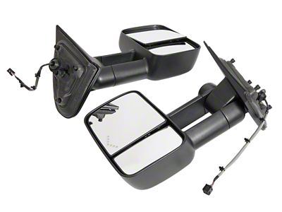 OEM Style Extendable Towing Mirrors with Turn Signals (15-19 6.0L Silverado 3500 HD)