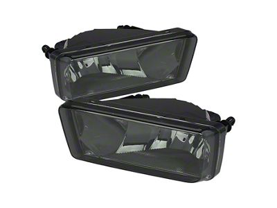 OEM Style Fog Lights without Switch; Smoked (07-14 Silverado 3500 HD)