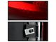 OEM Style Tail Lights; Chrome Housing; Red Lens (07-14 Silverado 3500 HD)