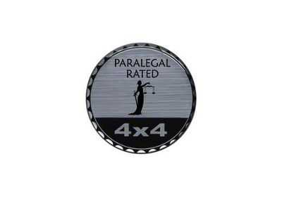 Paralegal Rated Badge (Universal; Some Adaptation May Be Required)