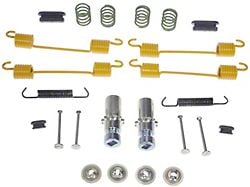 Parking Brake Hardware Kit for Brake Shoes with 3 Holes (11-17 Silverado 3500 HD)