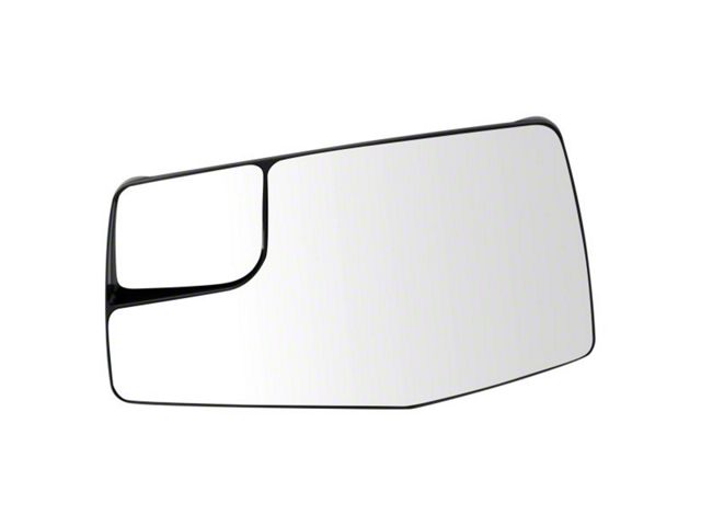 Power Heated Mirror Glass; Driver Side (20-24 Silverado 3500 HD)