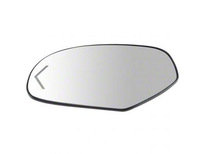 Power Heated Turn Signal Mirror Glass; Driver Side (07-14 Silverado 3500 HD)