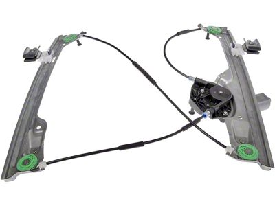 Power Window Motor and Regulator Assembly; Front Driver Side (15-19 Silverado 3500 HD)