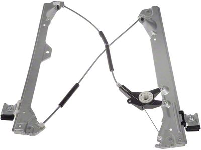 Power Window Regulator Only; Rear Passenger Side (07-14 Silverado 3500 HD Crew Cab)