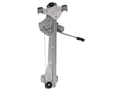 Power Window Regulator; Rear Driver Side (15-19 Silverado 3500 HD Double Cab, Crew Cab)